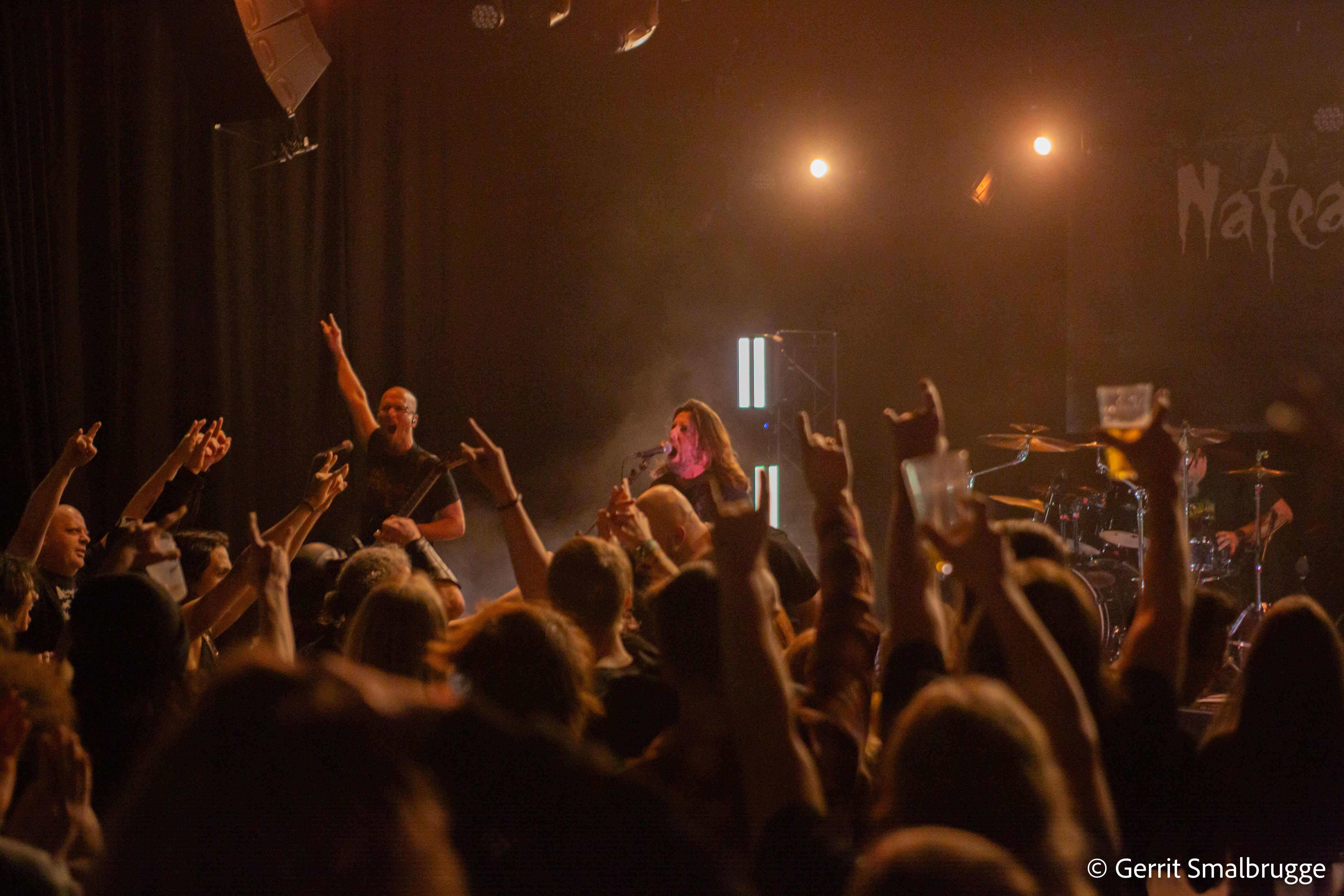 Publiek tijdens Metalcafe Live - Foto Gerrit Smalbrugge