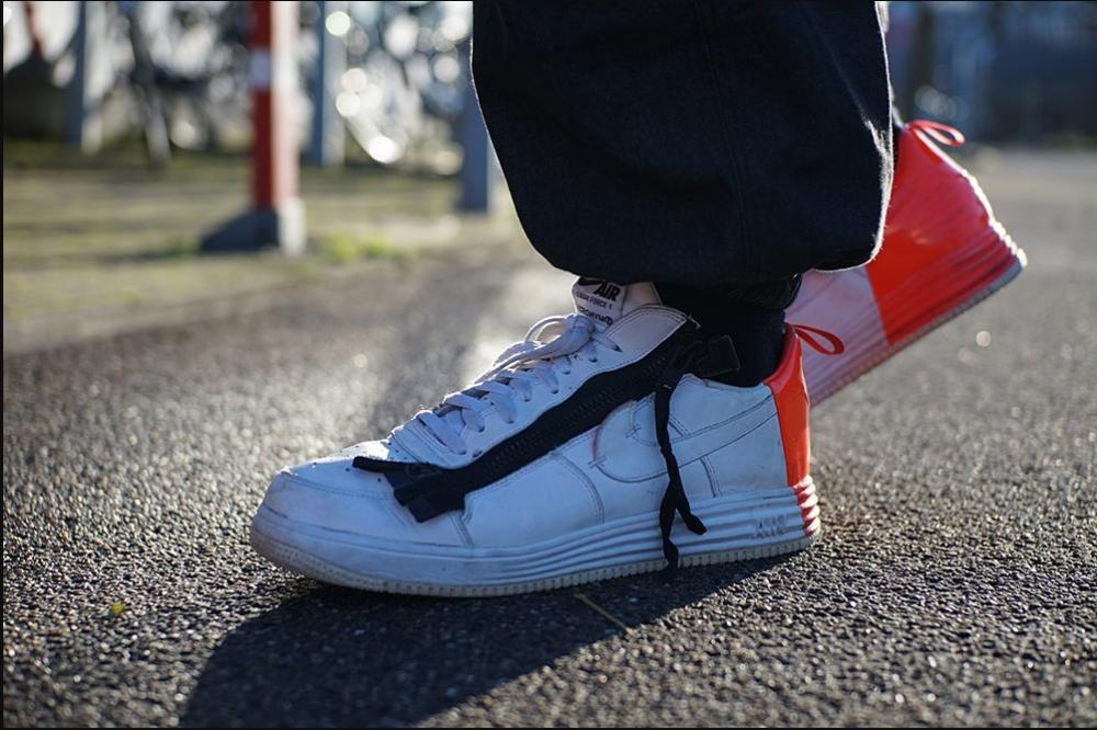 Nike Lunar Force 1 Low Acronym Bright Crimson